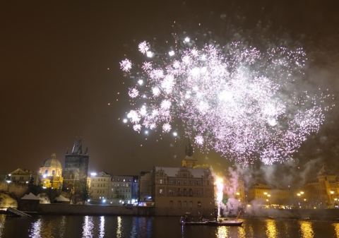 Fotografie z plavby po Vltavě